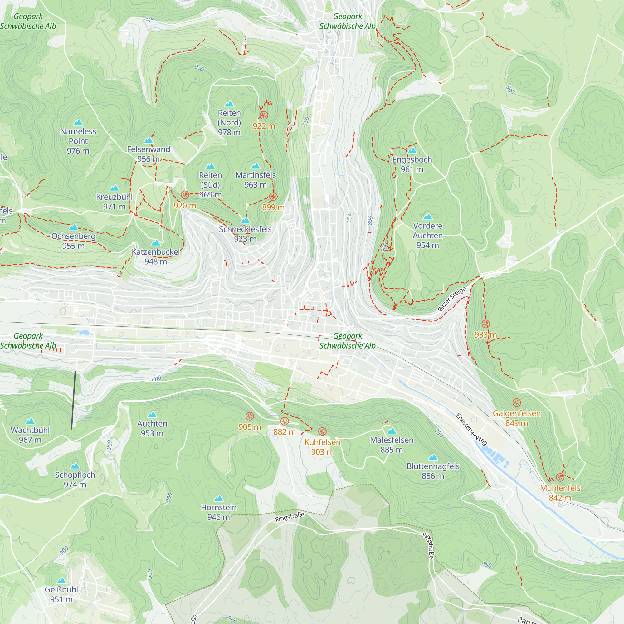 Touristeninformation map