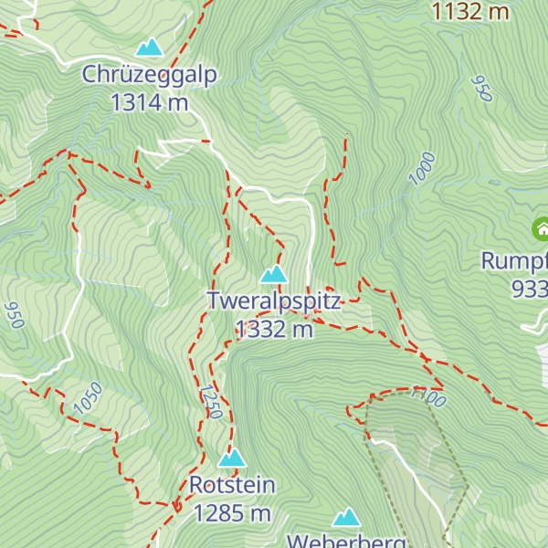Map of Tweralpspitz