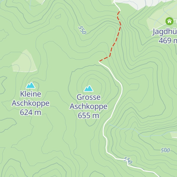 Map of Grosse Aschkoppe