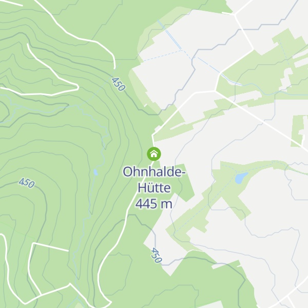 Map of Ohnhalde-Hütte