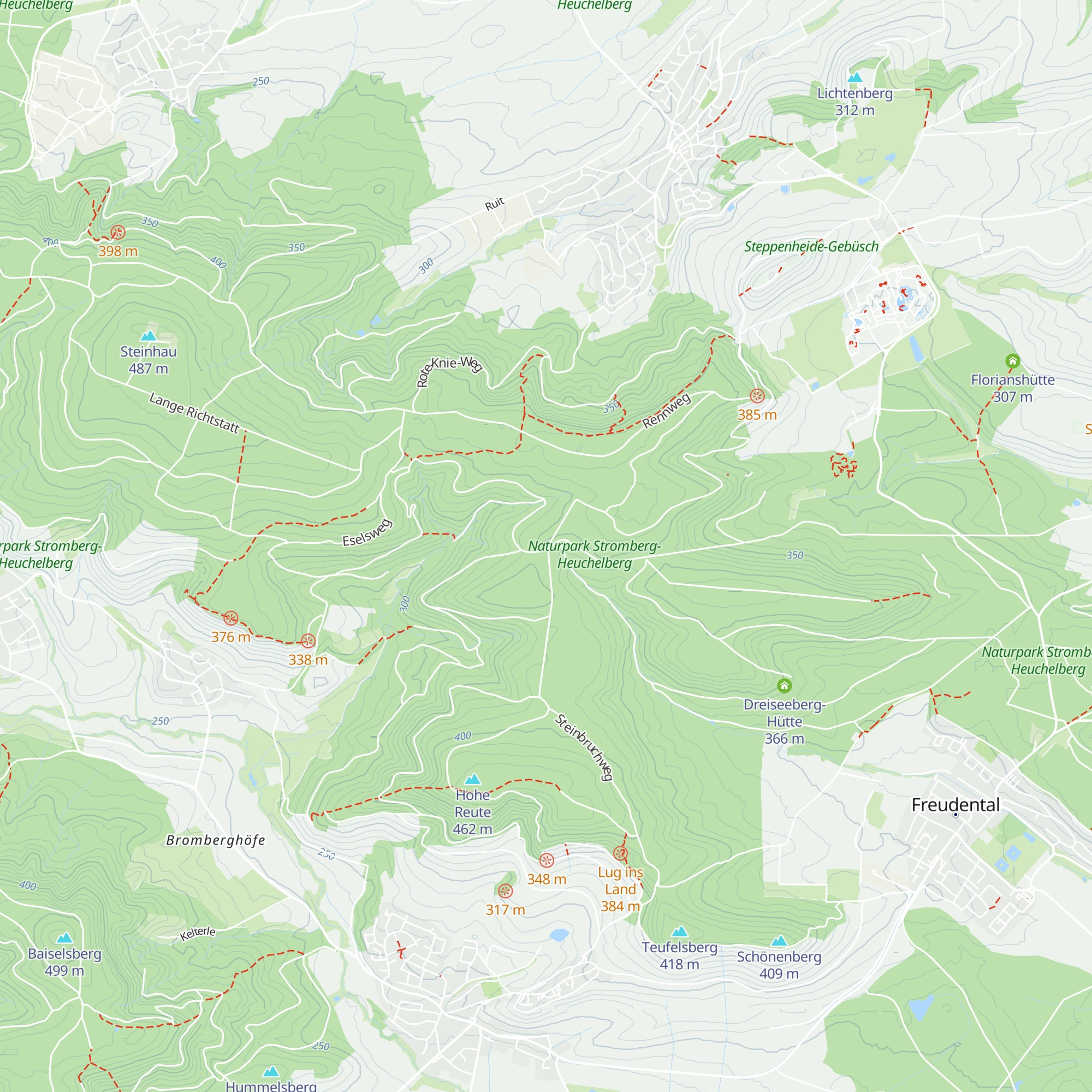 Pfeiferhütte map