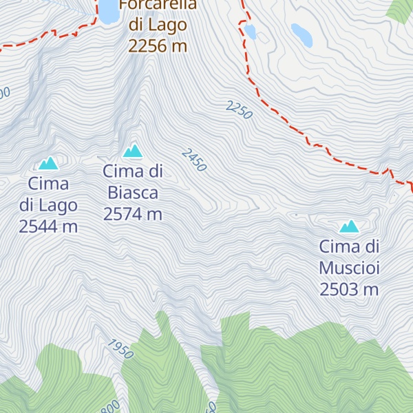 Map of Motta d'Osogna