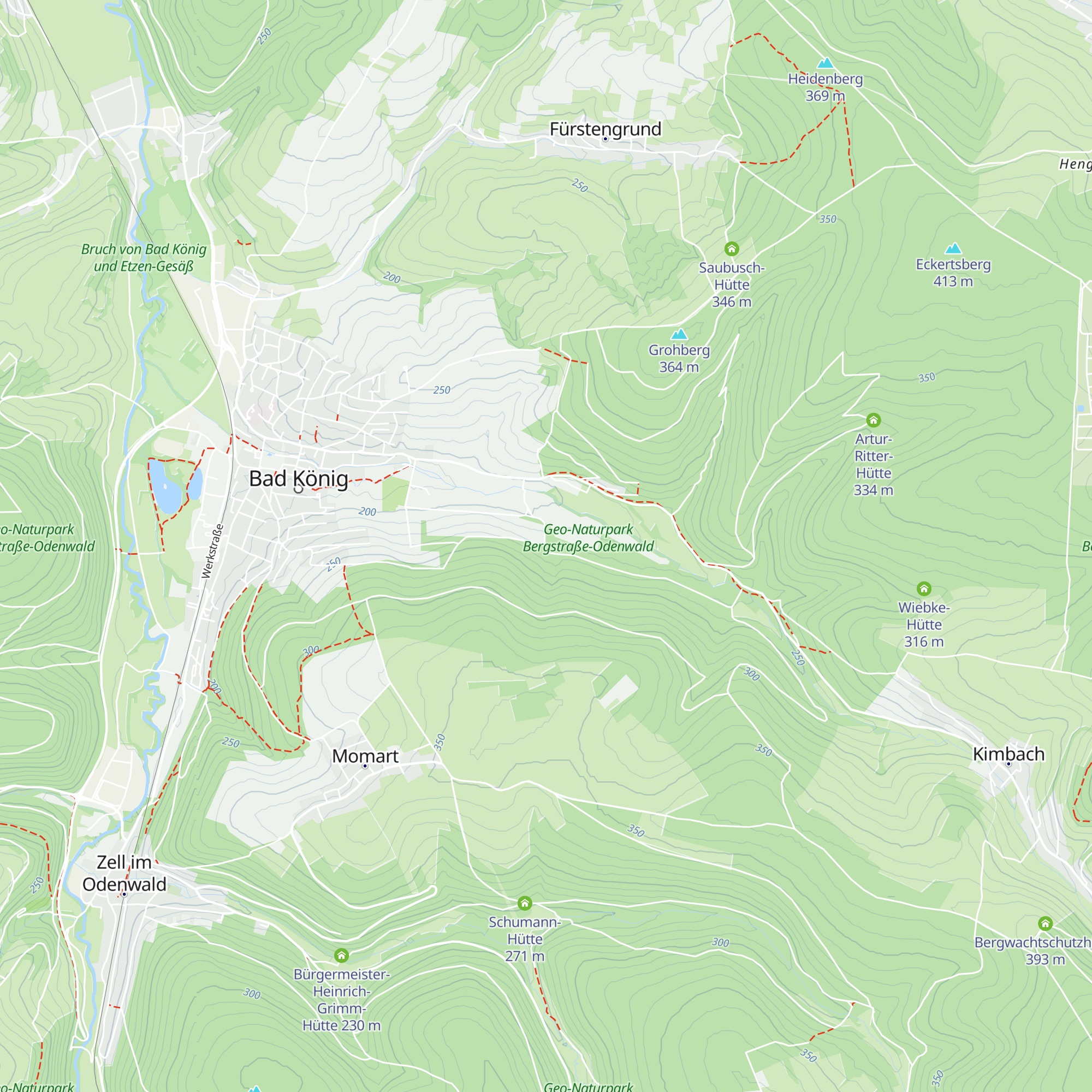 Georg-Vetter-Hütte map
