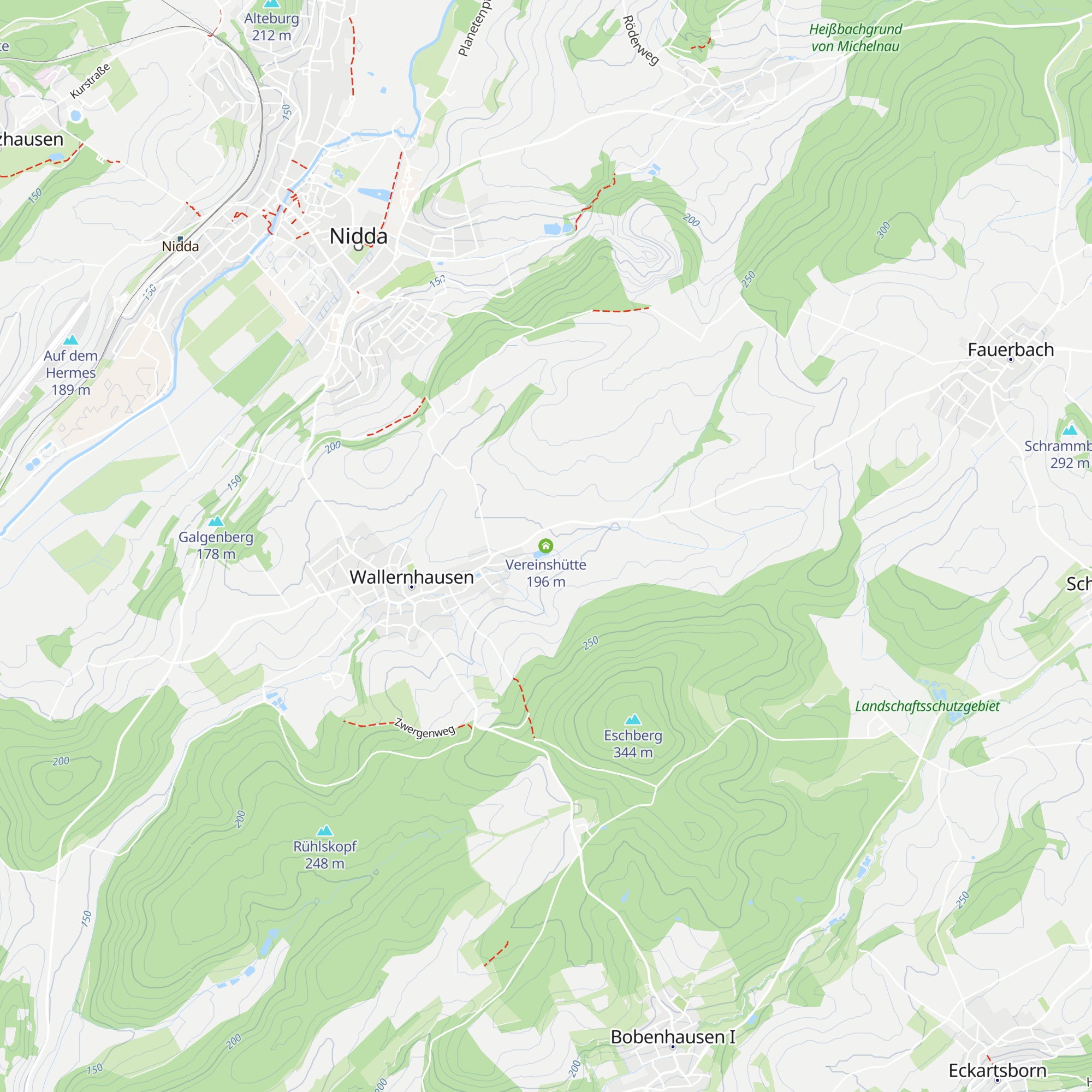 Vereinshütte map