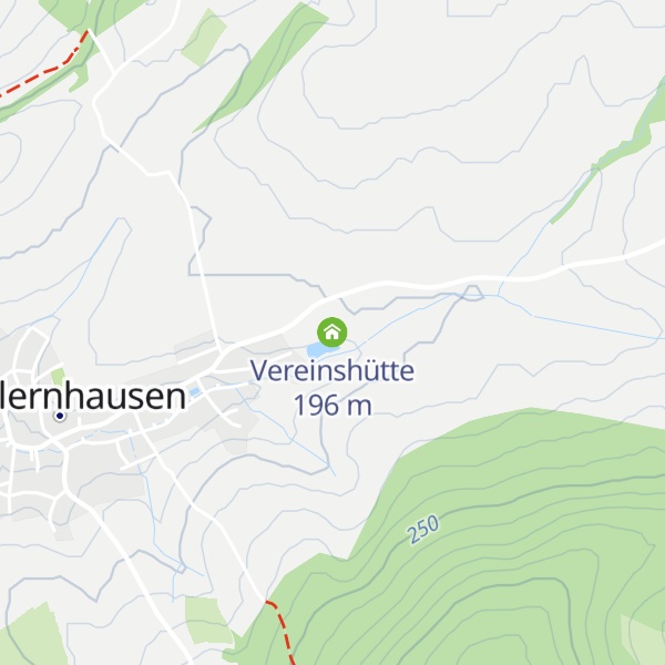 Map of Vereinshütte