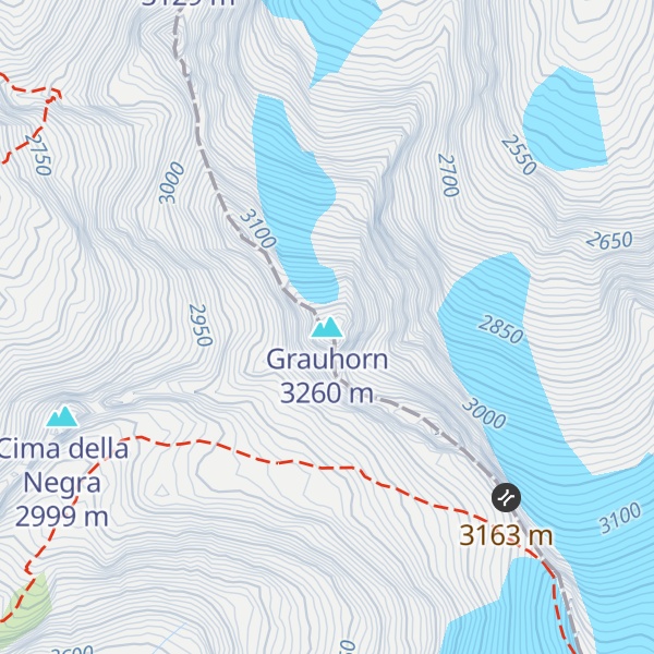 Map of Grauhorn