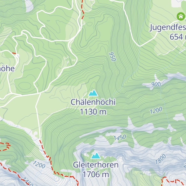Map of Chälenhöchi