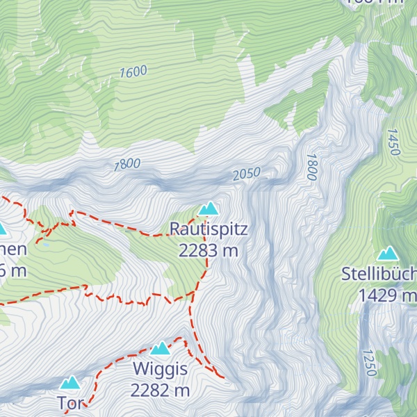 Map of Rautispitz