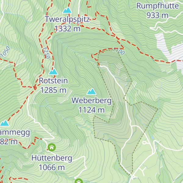 Map of Weberberg