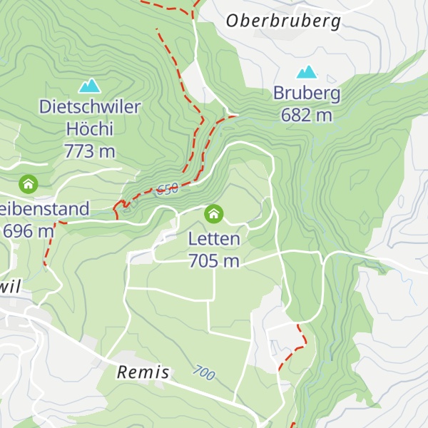 Map of Letten