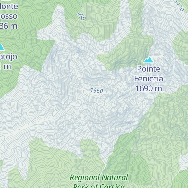 Map of Punta allo Gallicaccia