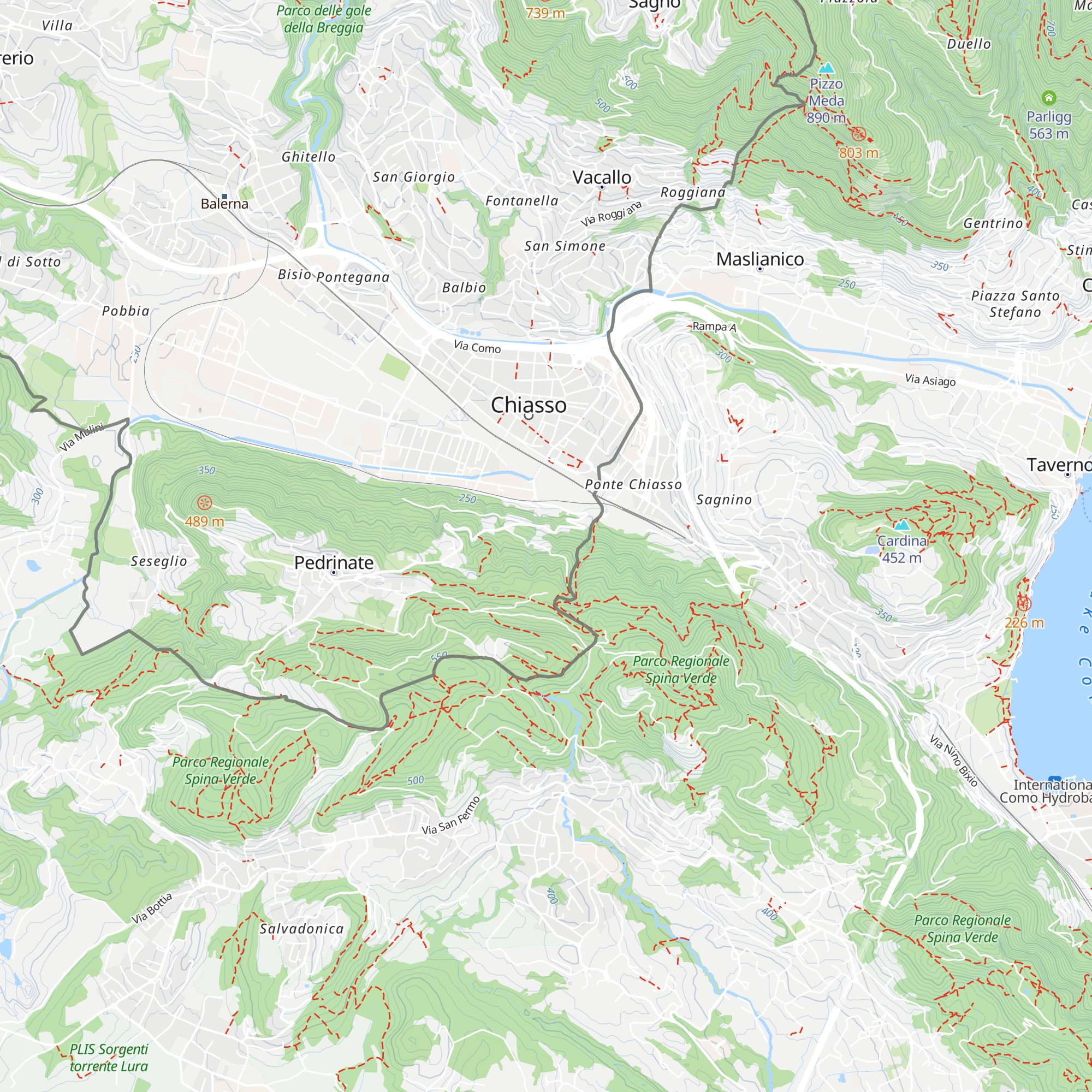 Ca dei Ladri map