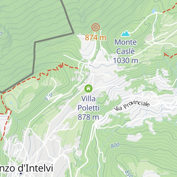 Map of Villa Poletti