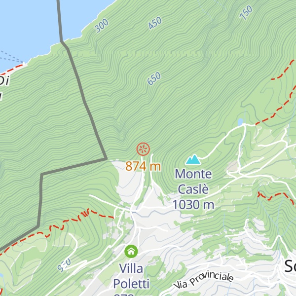 Map of Hotel Funicolare Tesoro