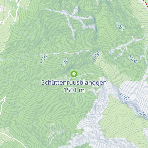 Map of Schüttenruusblanggen