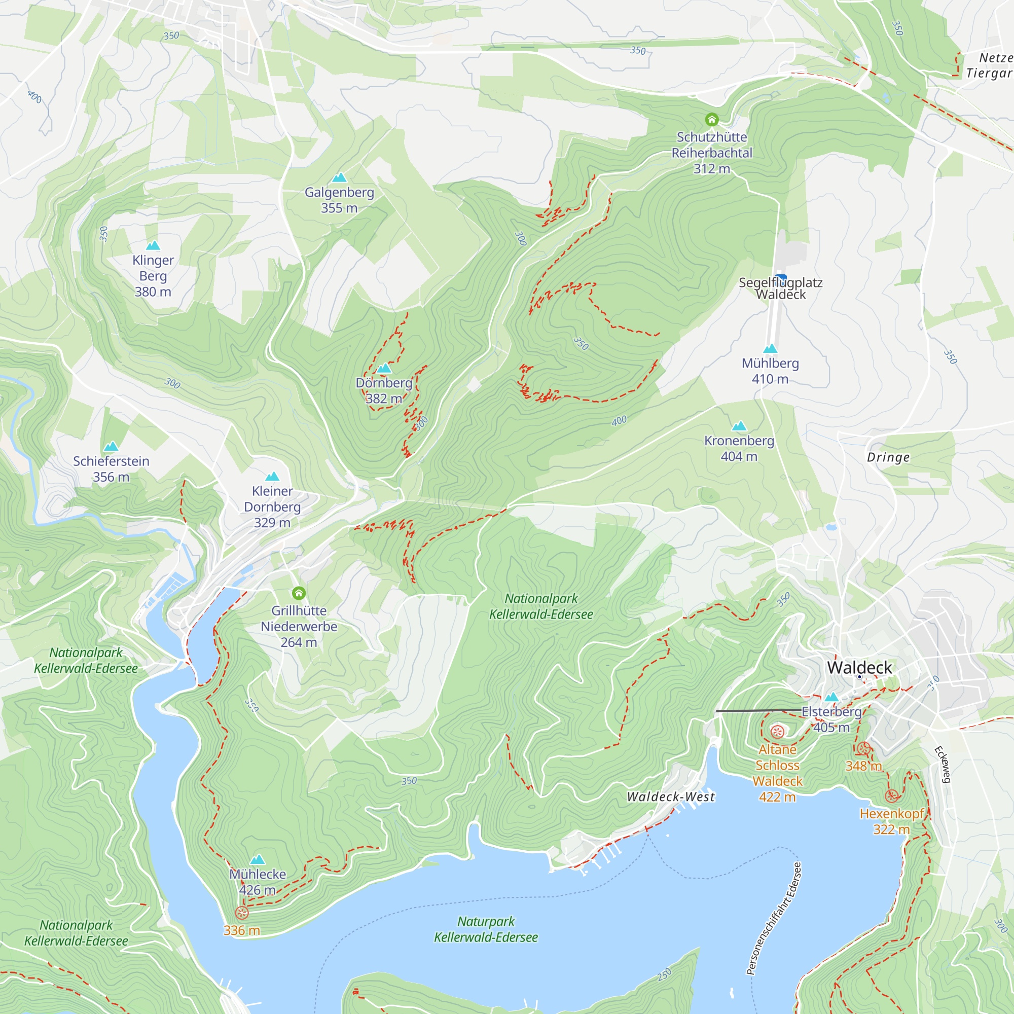 August Schwarze Hütte map