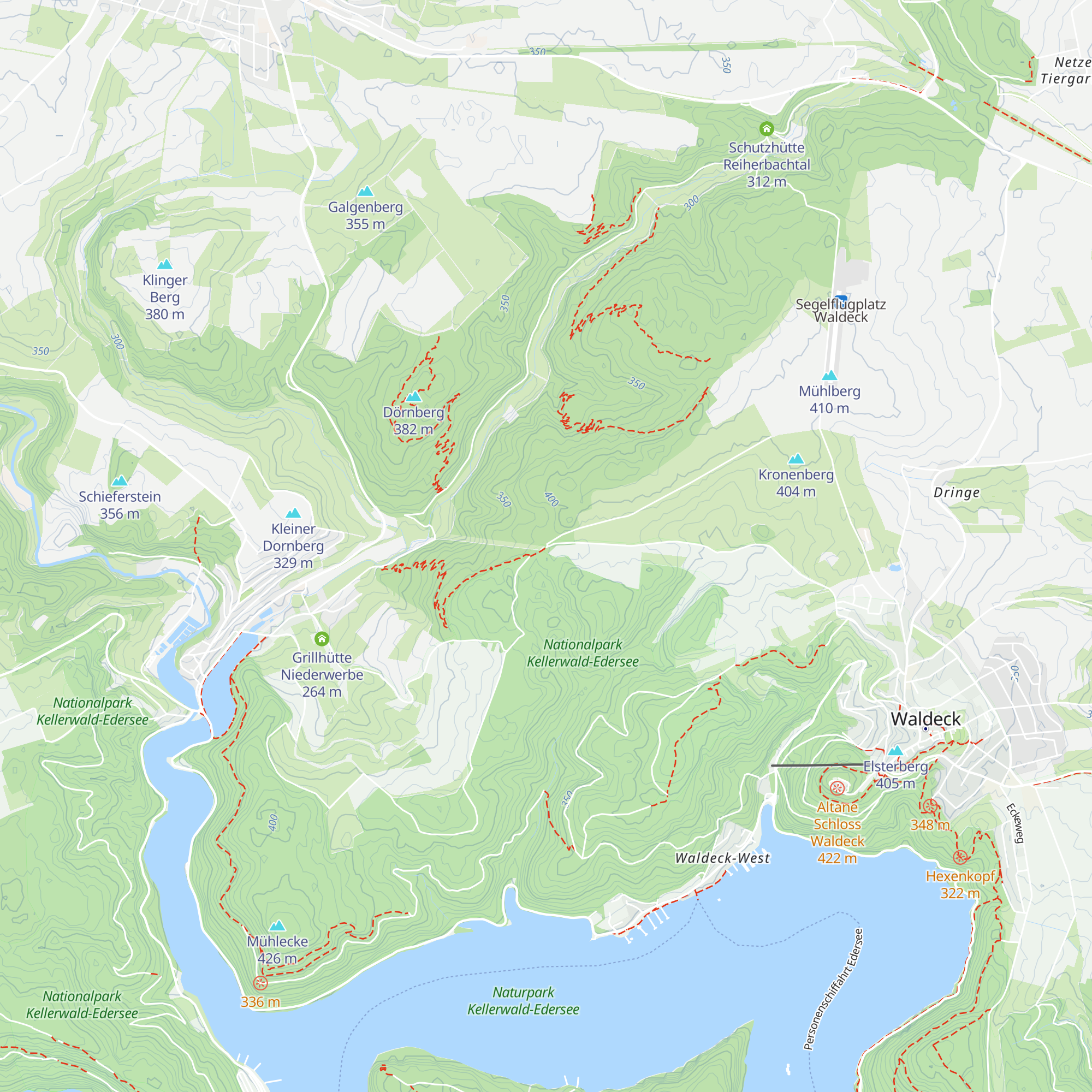 August Schwarze Hütte map