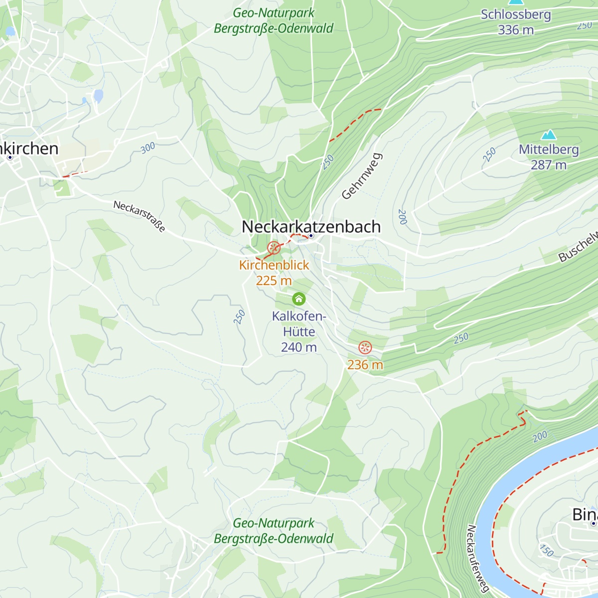 Kalkofen-Hütte map