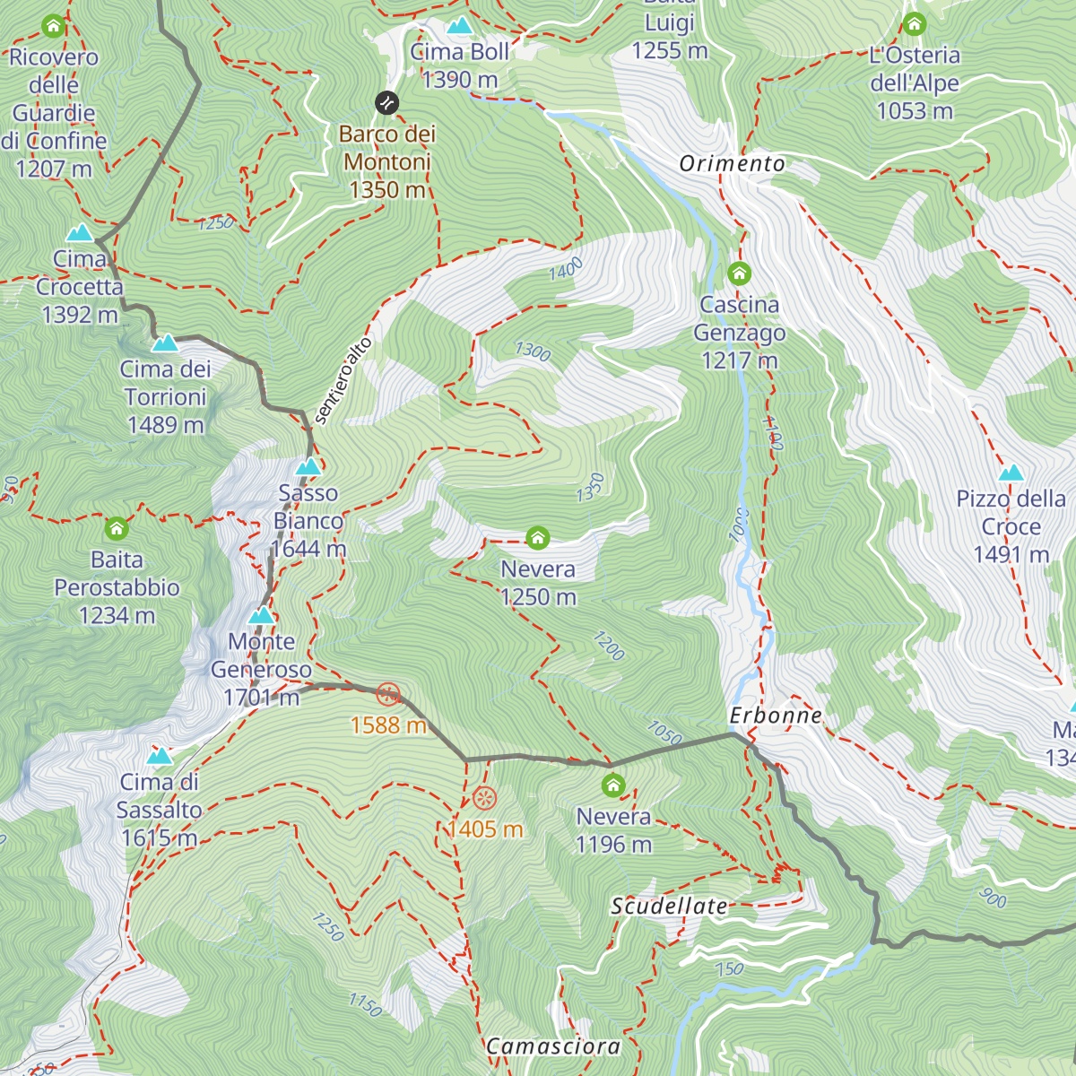 Nevera map