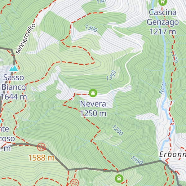 Map of Nevera