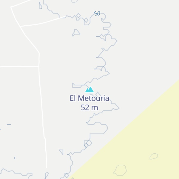 Map of El Metouria