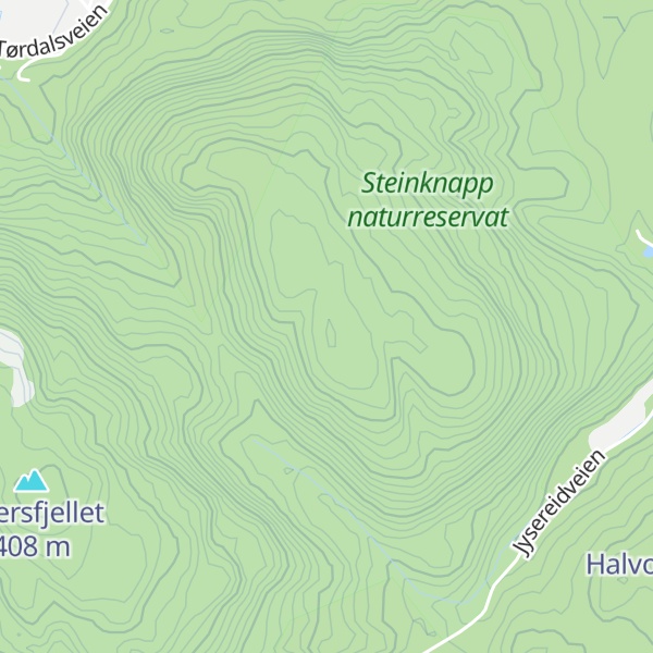 Map of Langemyrfjellet