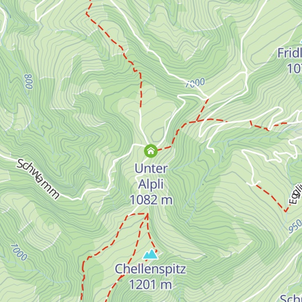 Map of Unter Alpli