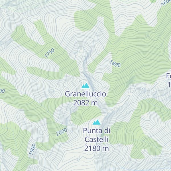 Map of Granelluccio