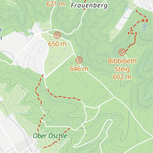 Map of Lerchenacker