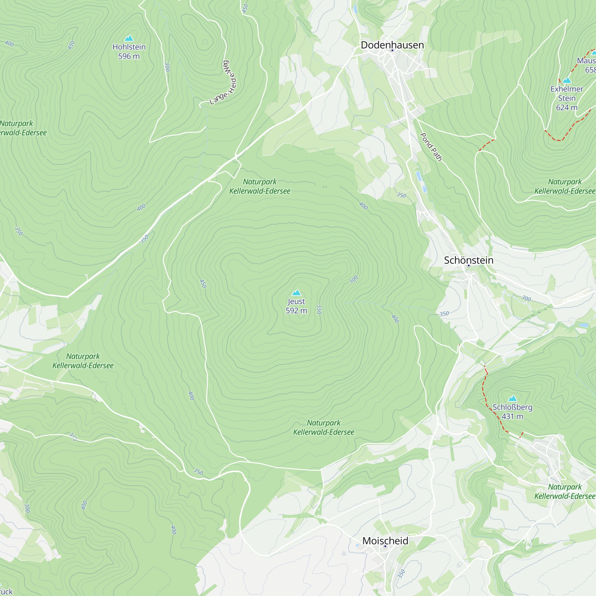 Jeust Schutzhütte map
