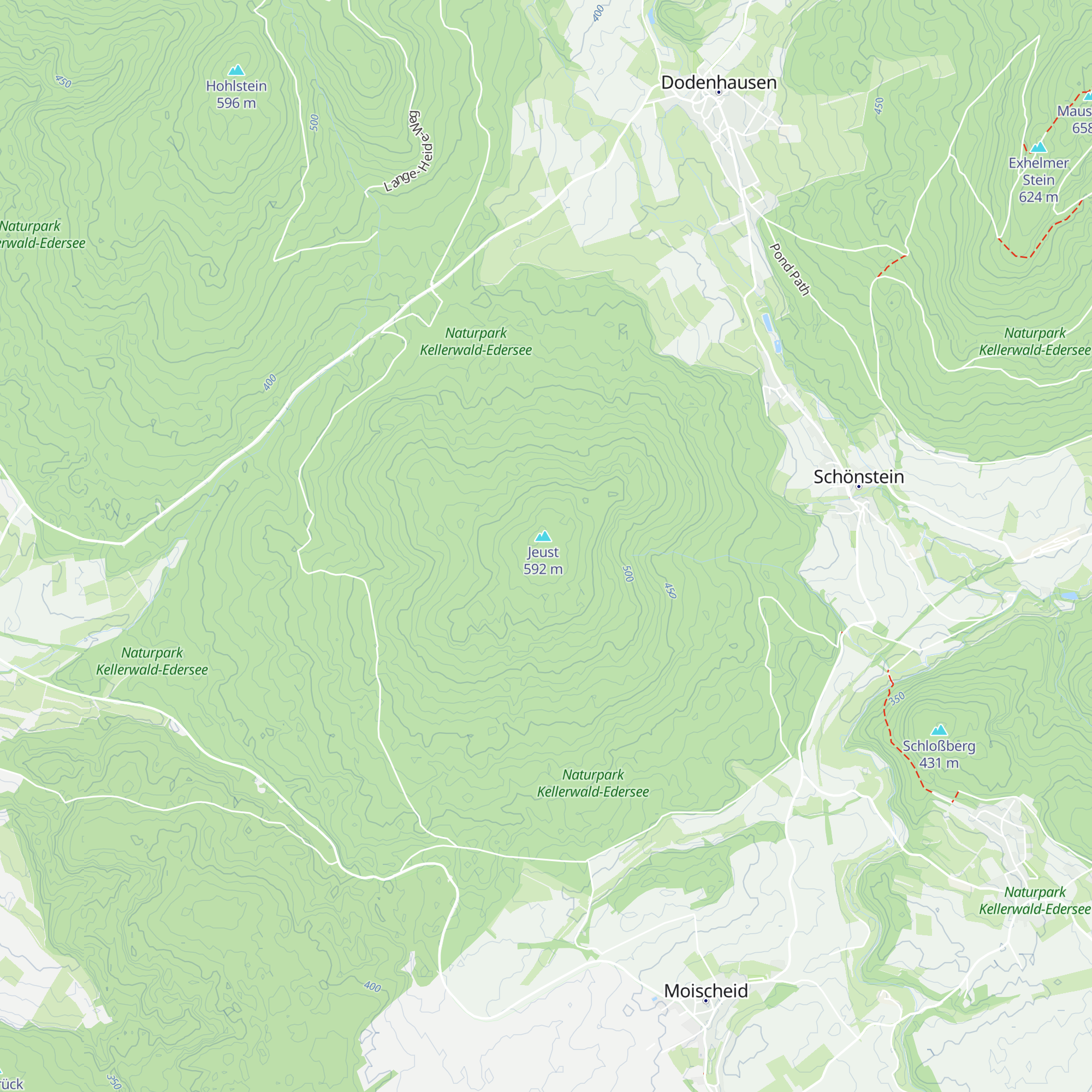 Jeust Schutzhütte map
