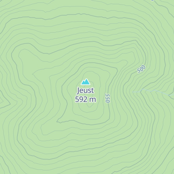 Map of Jeust Schutzhütte