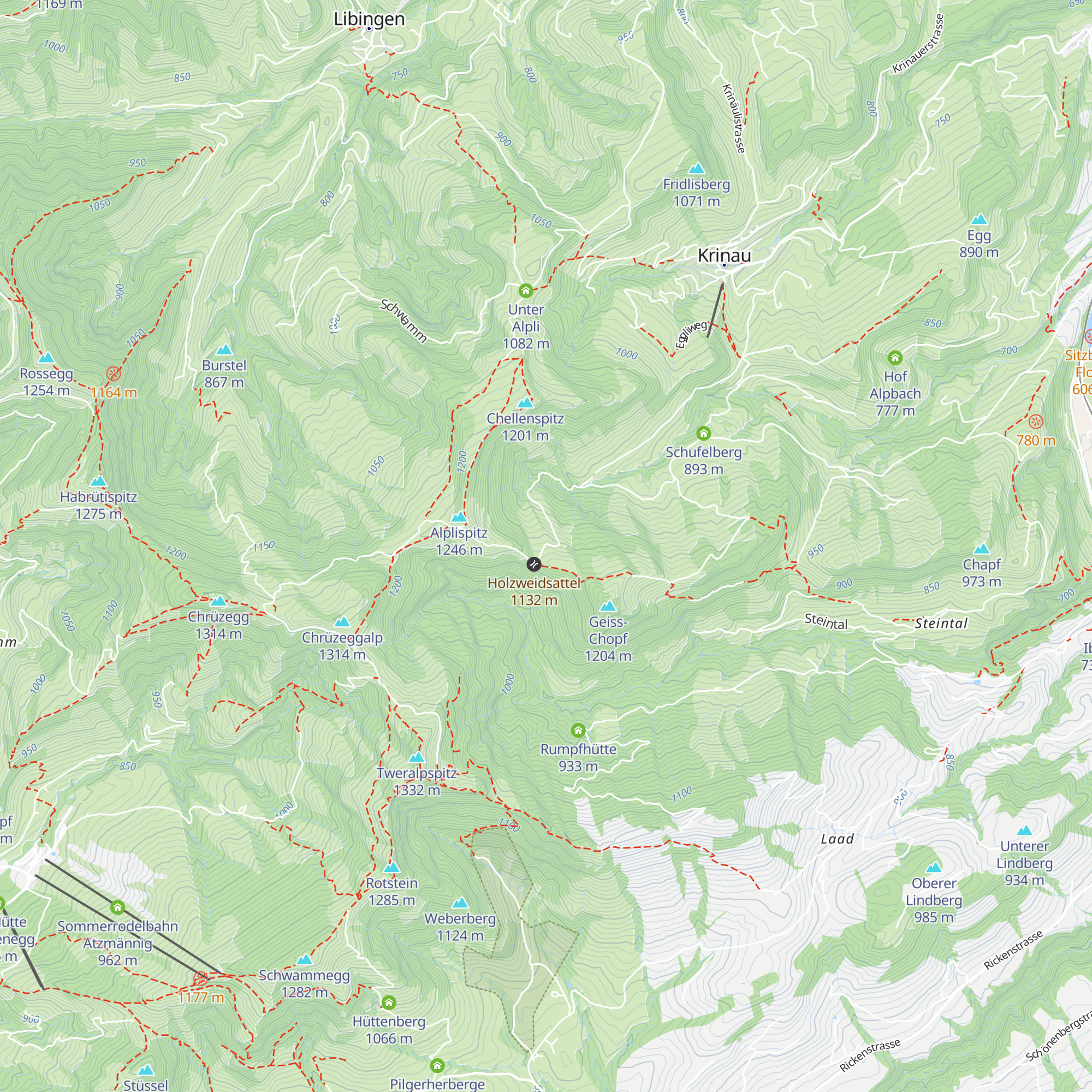Holzweid map