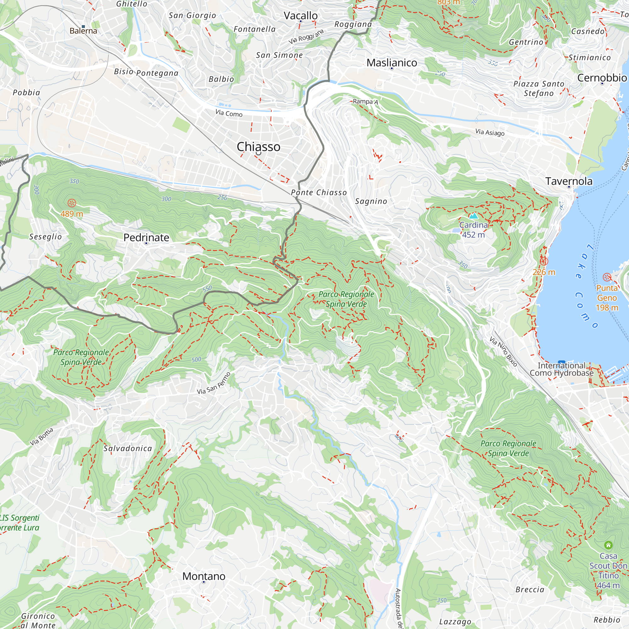 Agriturismo l'Agrifoglio map