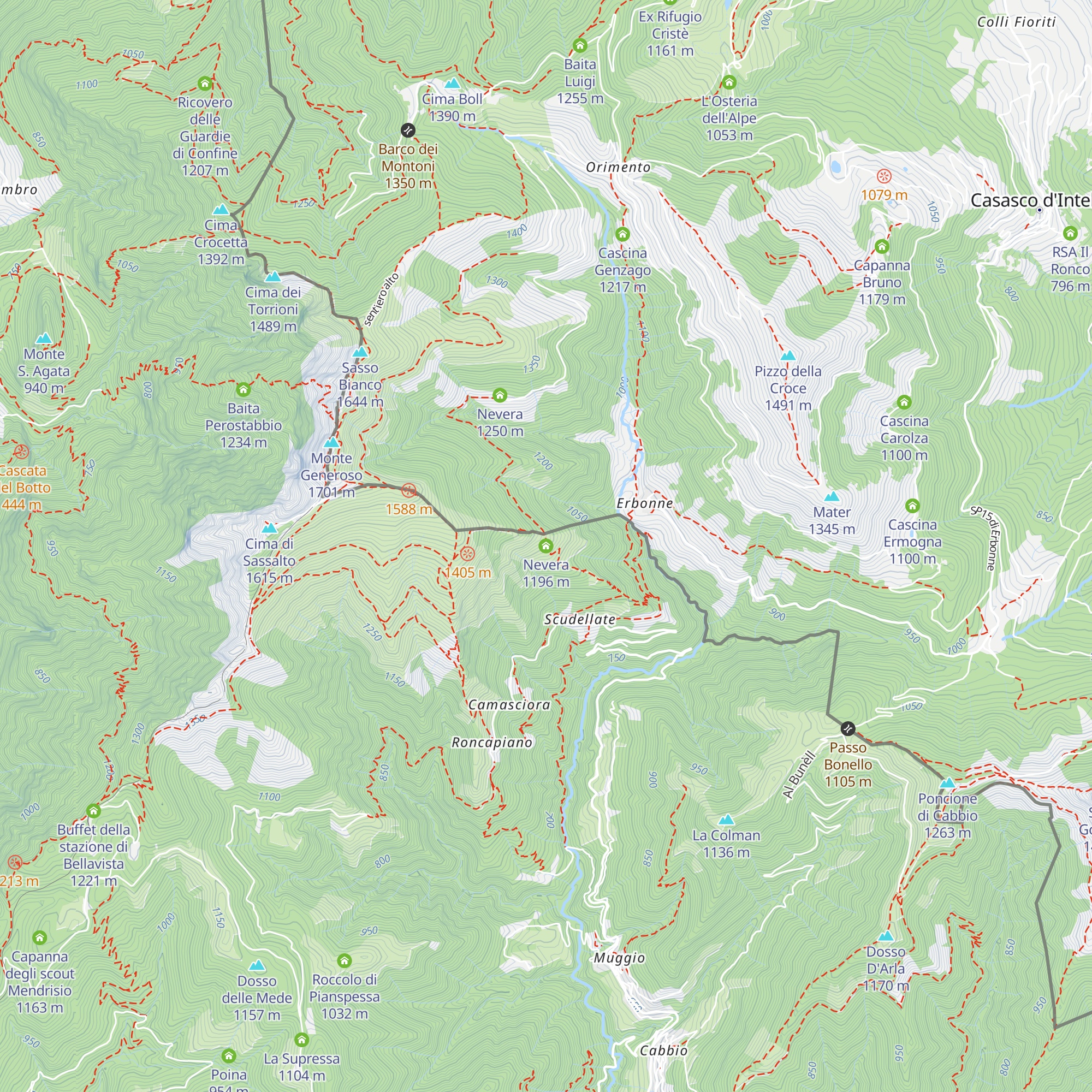 Nevera map