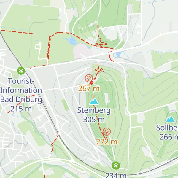 Map of Glasmacherhütte