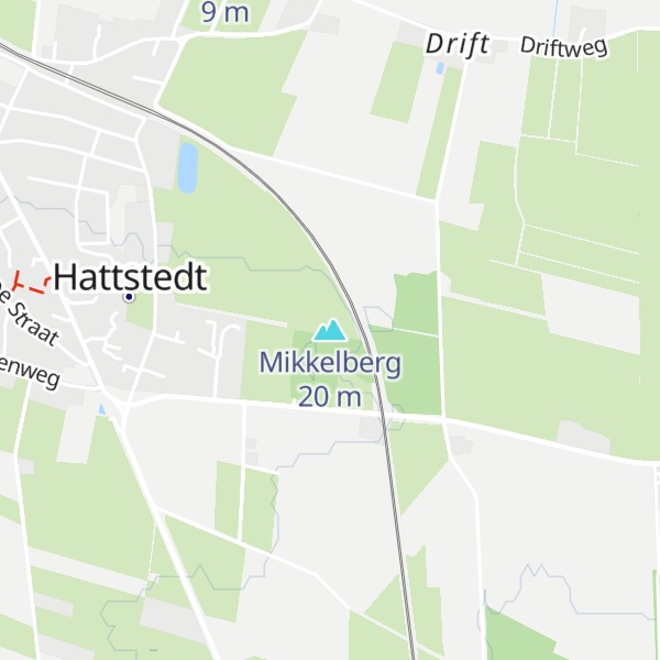 Map of Mikkelberg