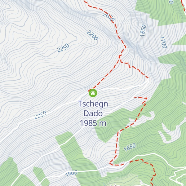 Map of Tschegn Dado