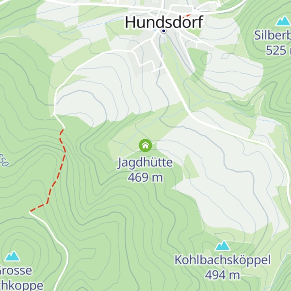 Map of Jagdhütte