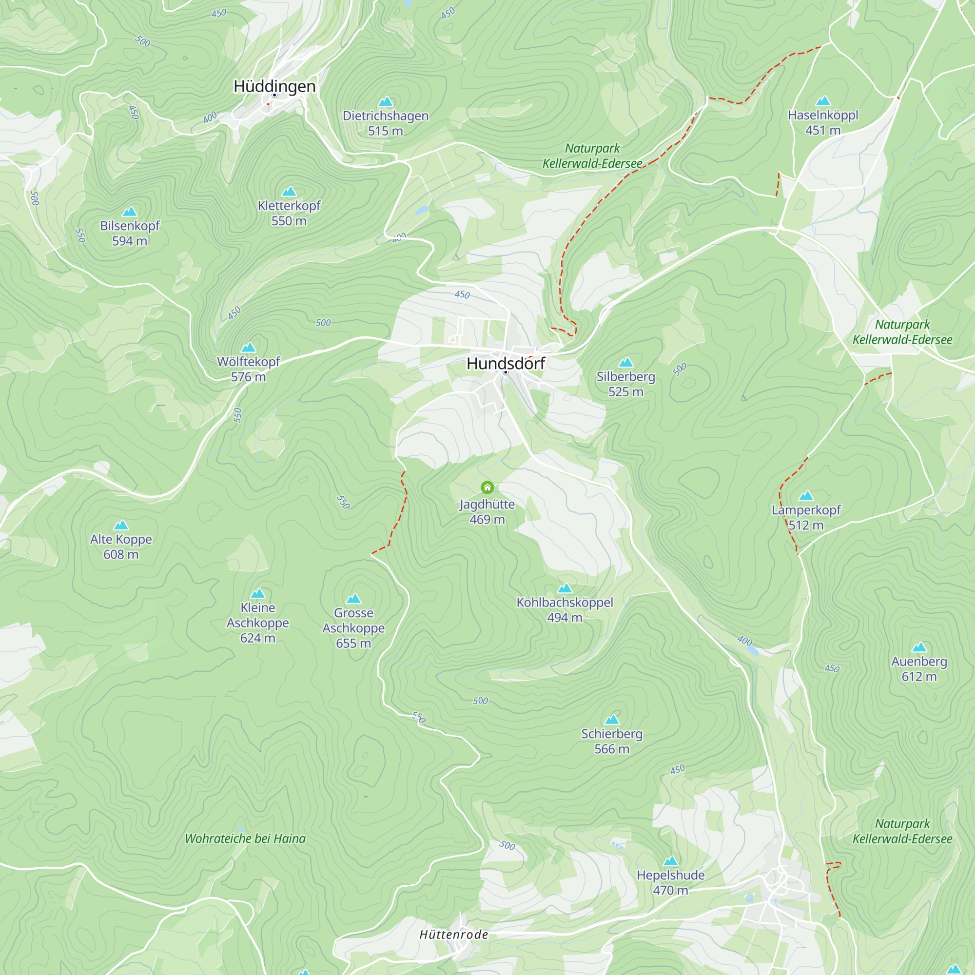 Jagdhütte map