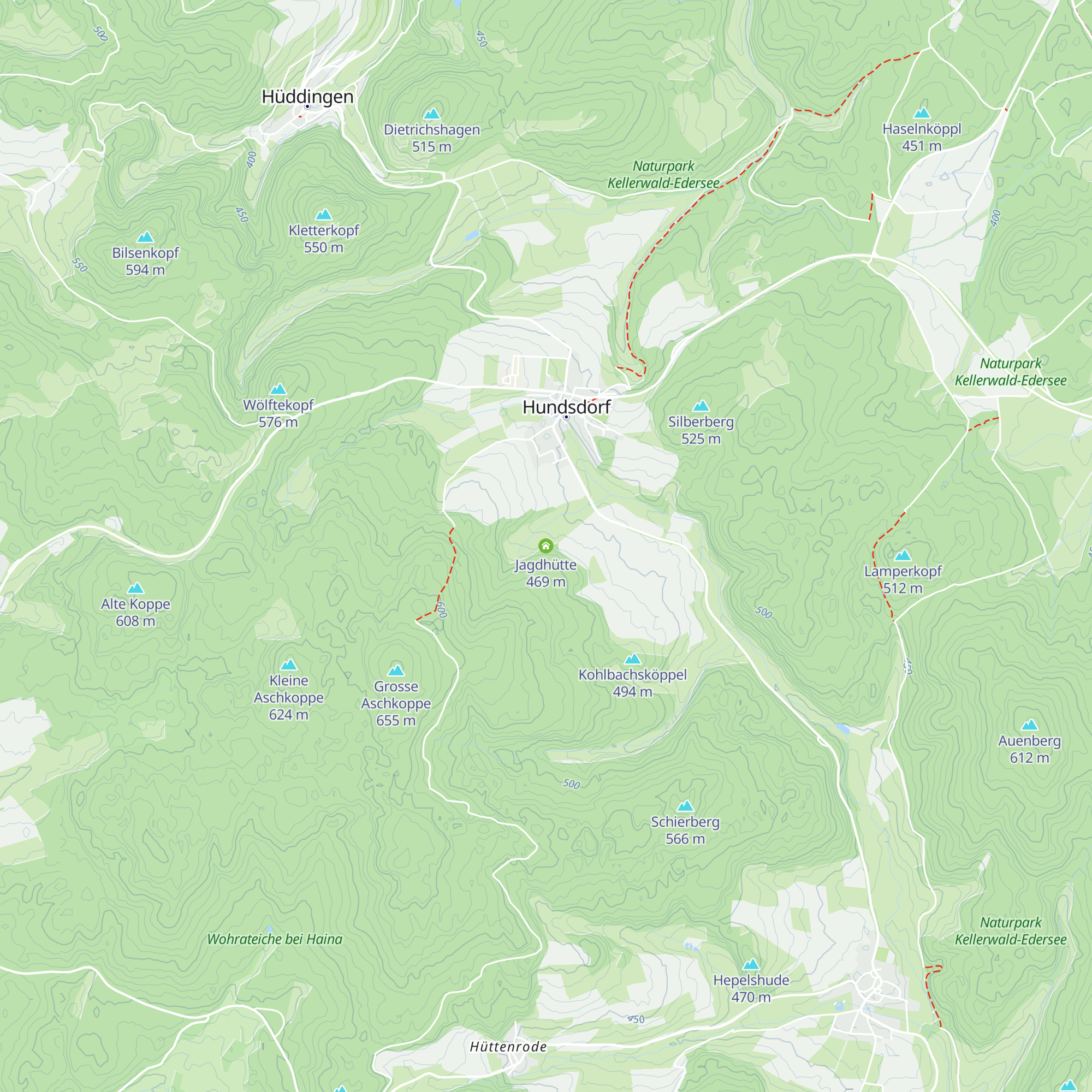 Jagdhütte map
