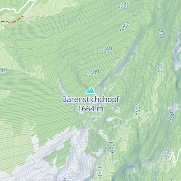 Map of Bärenstichchopf