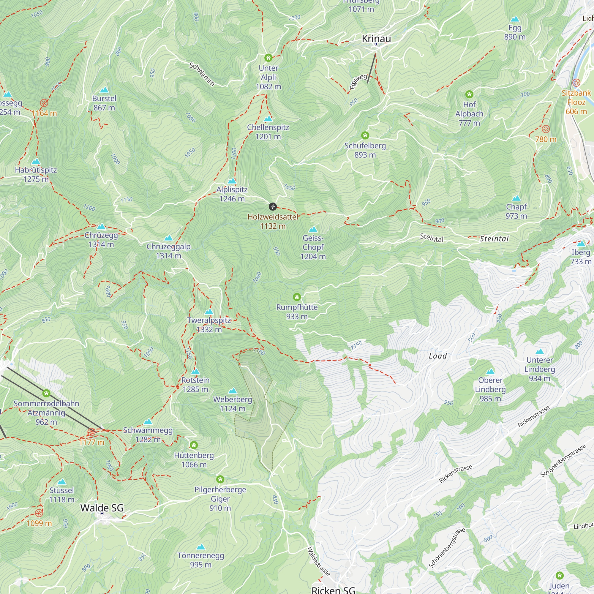 Rumpfhütte map