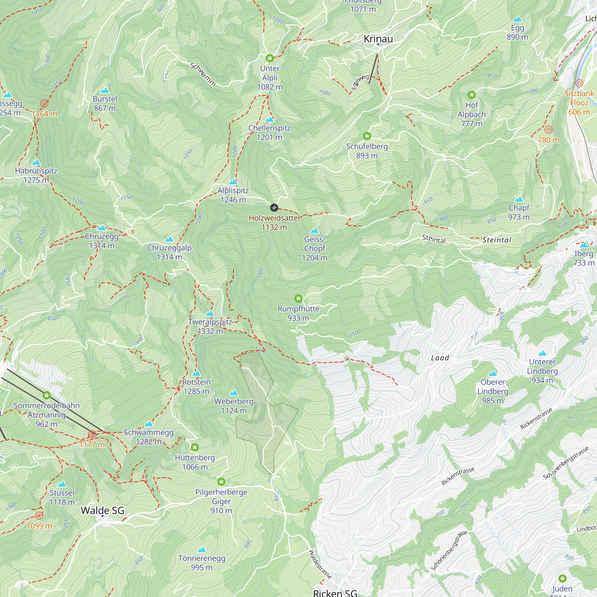 Rumpfhütte map