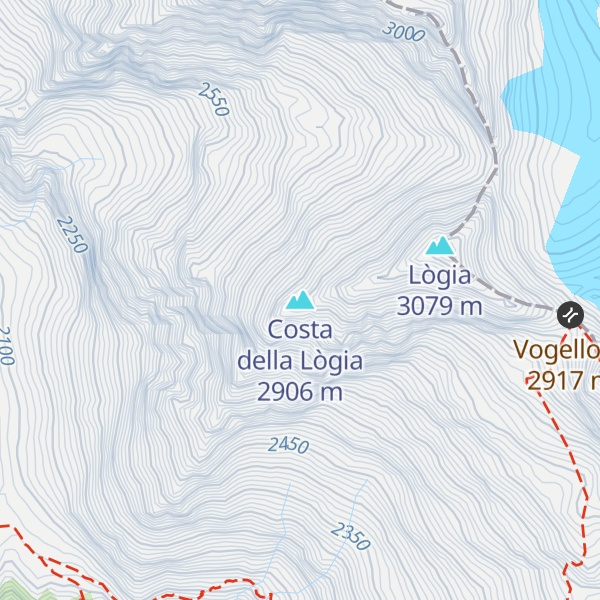 Map of Costa della Lògia
