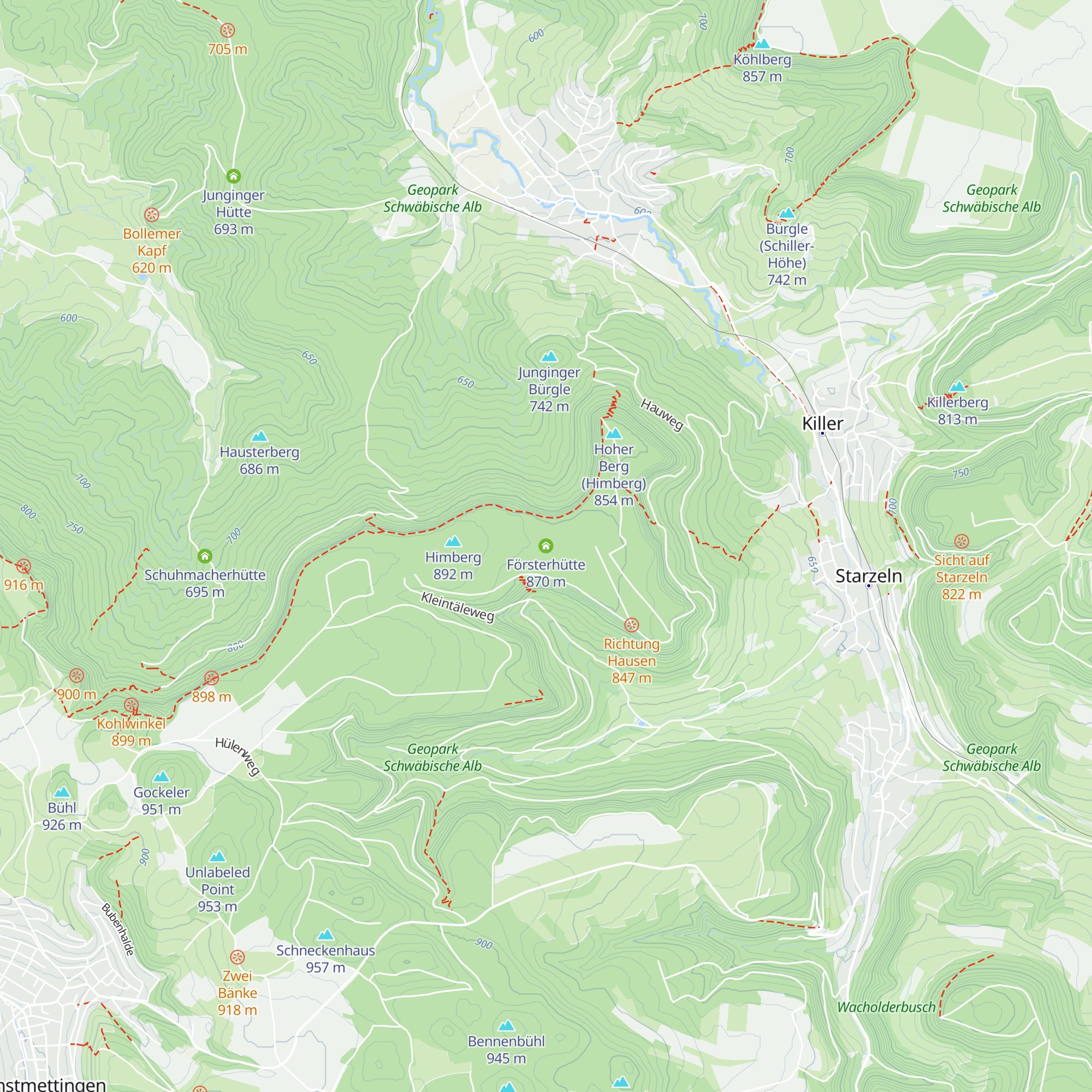 Försterhütte map