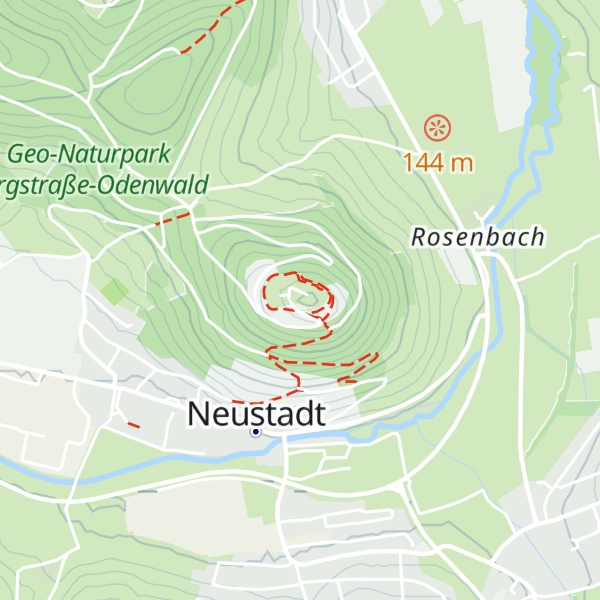 Map of Breuberg