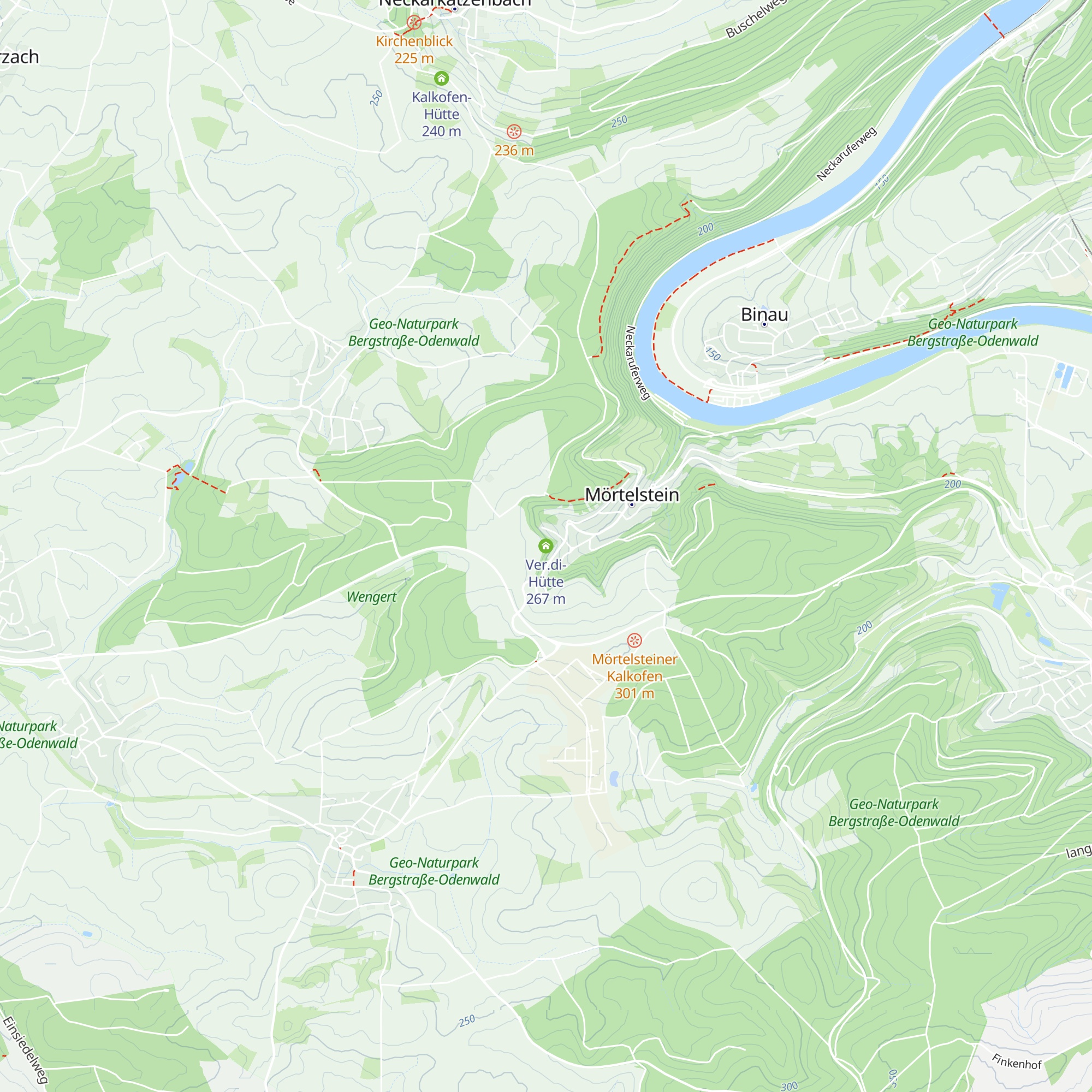 Ver.di-Hütte map