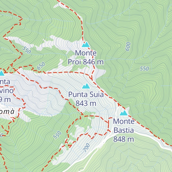 Map of Punta Suia