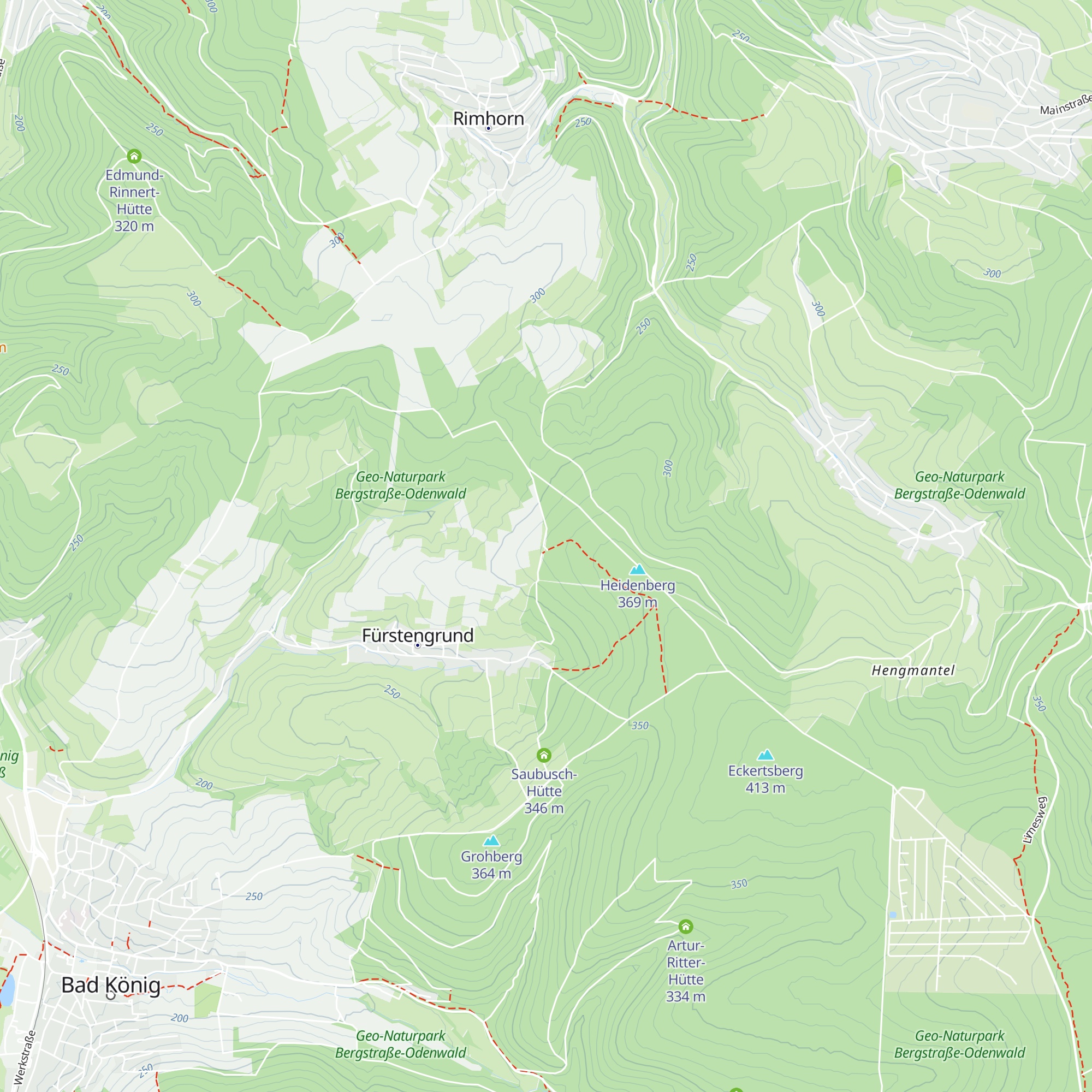 Schäfer-Hütte map